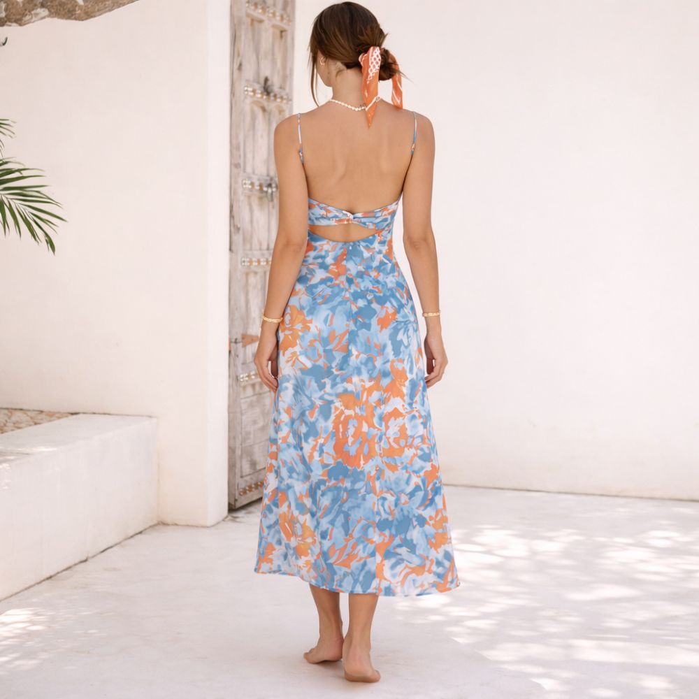 Viveya Liora Dress™ | Open Back Summer Muse